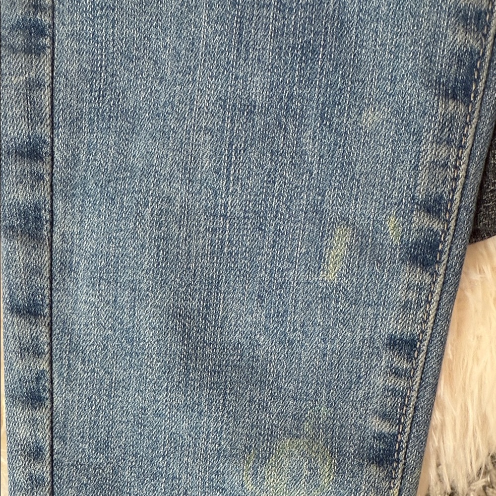 PAIGE Women's Distressed Denim Skinny Jeans - Picture 5 of 5